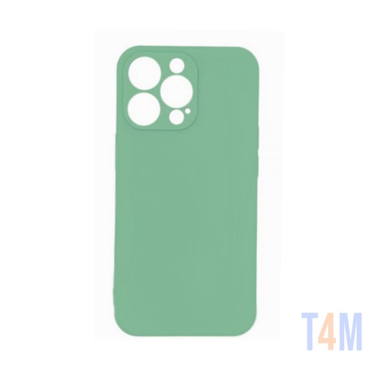 Soft Silicon Case for Apple iPhone 12 Pro Green